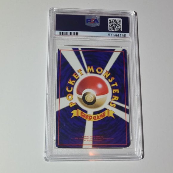 Pokemon PSA 8 MINT Rhydon 1998 Vending Series 3 Japanese Promo Card - Picture 2 of 2